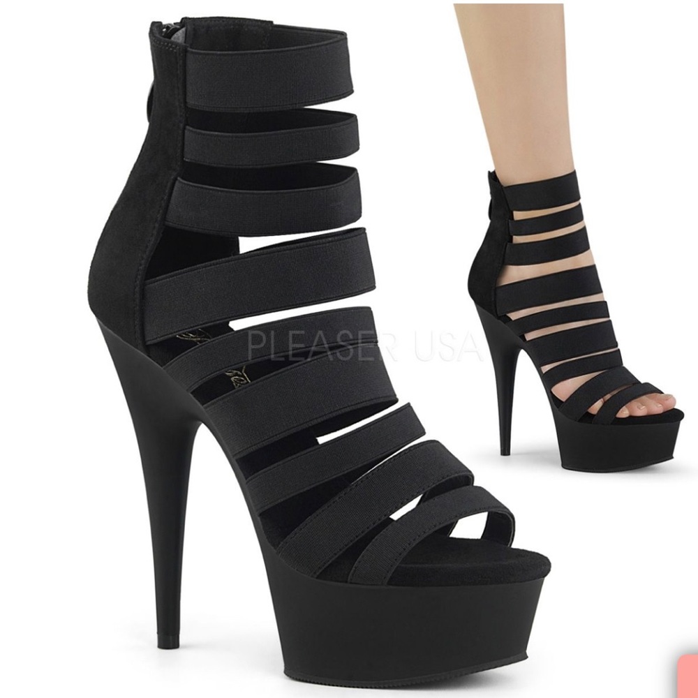 TEASER Strappy Platform Stilettos